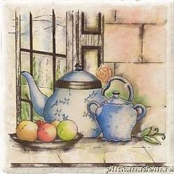 EL Barco Beni Caseron 3 Blanco Mate Декор 15х15 см