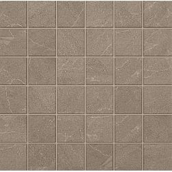 Керамическая плитка Estima Gabbro GB 02 Grey Серая Неполированная Мозаика 30х30 (5х5) см