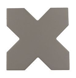 Equipe Porto Cross Black Серый Матовый Керамогранит 12х12 см