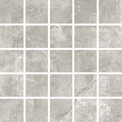 Керамическая плитка Iris Ceramica Solid Concrete White Mosaico R11 Мозаика 5,5х5,5 30x30 см