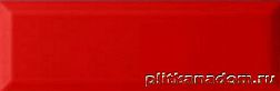 Monopole Fresh 10x30 Rojo Brillo bisel Настенная плитка 10x30 см
