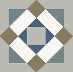 Nanda Tiles Kompas Nara Микс Натуральный Керамогранит 20x20 см