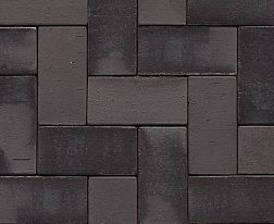 Westerwalder Klinker Тротуарная брусчатка PK15 Schwarz-bunt 20х10х4 см
