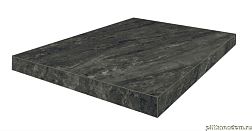 Coliseum Gres Флоренция Черная Ступень угловая левая 33x45 см