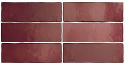 Equipe Magma Burgundy Настенная плитка 6,5х20 см