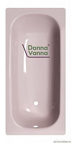 ВИЗ Donna Vanna Стальная ванна 150х70 01200, кофе