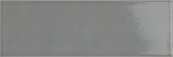 Керамическая плитка Harmony Crayon Grey Серая Глянцевая Настенная плитка 10x30 см