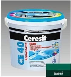 Ceresit CE 40 Затирка зеленый 2 кг