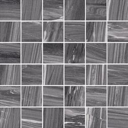 Cerdomus Luxe Mosaico 4,7x4,7 Dark Grey Lev. 74991 Мозаика 30x30 см