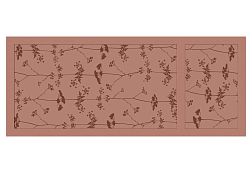 Vallelunga Neo Zoe Cotto Ret Коричневая Матовая Ректифицированная Настенная плитка 50х120 см