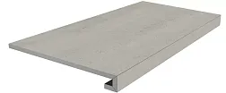 Керамическая плитка Kerama Marazzi Сан-Марко Серая SG850990R-GCF светлая Матовая Ступень клееная 33x80 см