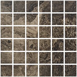 Seranit Fossil Brown Лаппатированная Мозаика 5х5 30х30 см