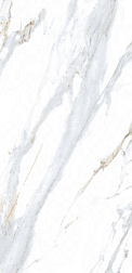Керамическая плитка Flavour Granito Vera Белый Полированный Керамогранит 60x120 см