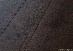 Массивная доска Deker Деккер Дуб Брашированный Темный 16x160x400-1200