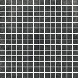 Керамическая плитка Iris Ceramica Hard Leather Mosaico Dark Мозаика 2,1х2,1 30x30 см