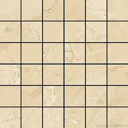 Bonaparte Керамическая мозаика Albany Marfil Бежевая Глянцевая Мозаика 29,8х29,8 (4,8х4,8)