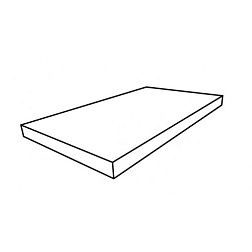 Atlas Concorde Russia Drift Дарк Черная Матовая Ступень Угловая Левая 33x120 см