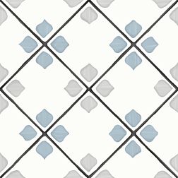 Керамическая плитка Harmony Tanger Silver Rhomb Микс Матовый Керамогранит 12,3x12,3 см