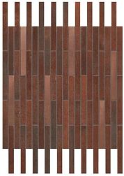 Керамическая плитка Atlas Concorde Blaze Corten Mosaico Twin (A0UV) Неглазурованный керамогранит 29,4х36,1 см