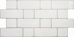 Керамическая плитка Absolut Keramika Metropolitan White Белая Глянцевая Настенная плитка 30x55 см