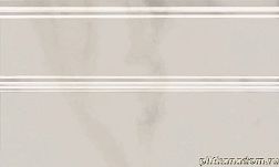 Керама Марацци Гран Пале FMB009 Белый Плинтус 25х15 см