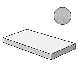 Керамическая плитка Cerdomus Supreme Angolo Dx Grad.C.Retta Silver Nat 75507 Ступень 33x120 см