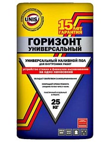 Ровнители для пола Юнис Горизонт универсальный (толстослойный наливной равнитель)169
