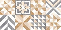 Керамическая плитка Global Tile Marmaris GT129VG Микс Пэчворк Матовая Настенная плитка 25x50 см