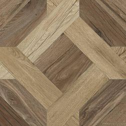 Керамическая плитка Flaviker Nordik Wood 0005047 Mansion Gold-Brown Rett  Керамогранит 60x60 см