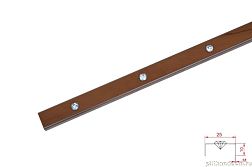 Juliano Декоративные вставки DR2513 Ruby Brown 2,5х244 см