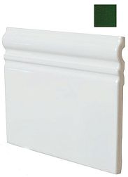 Керамическая плитка Equipe Evolution 22491 Skirting Victorian Green Бордюр 15x15 см