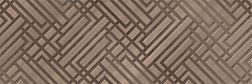 Керамическая плитка Saloni Ceramica Eukalypt Kross Marron-Cacao Настенная плитка 40x120 см