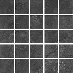 Керамическая плитка Iris Ceramica Solid Concrete Black Mosaico R11 Мозаика 5,5х5,5 30x30 см