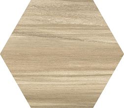 Керамическая плитка APE Ceramicas Work Hexawork W Natural Бежевый Матовый Керамогранит 18,2х21 см