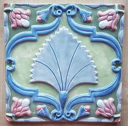 ПентаКерамика Лотос Настенная плитка ручной работы 10,3x9,4 см