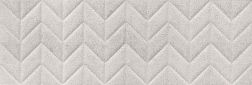 Fakhar Lazio Triangle Dеcor Серый Матовый Структурный Декор 30х90 см