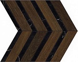 Atlas Concorde Heartwood Moka Chevron Мозаика 28,7х29,4 см