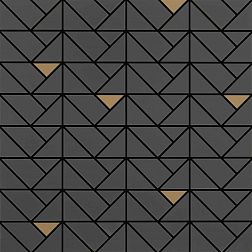 Керамическая плитка Marazzi Eclettica Anthracite Bronze M3JD Мозаика 40x40 см
