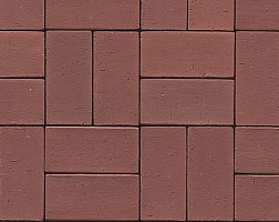 Westerwalder Klinker Тротуарная брусчатка PK03 Naturrot 20х10х4 см