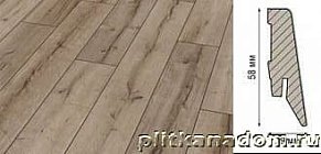 Плинтус Kronotex Ktex1 МДФ 58x19 мм D 3075/3044