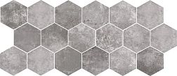 Керамическая плитка Monopole Pompeia Gris Серый Матовый Керамогранит 20x24 см