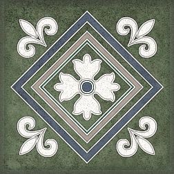 Kerlife Smalto Dеcor 2 Verde Зеленая Матовая Настенная плитка 15х15 см