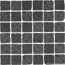 Керамическая плитка Kerama Marazzi Про Фьюче SBM002-DD639920 Черный мозаичный Декор 30х30 см