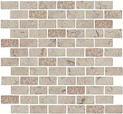 Керамическая плитка Kerama Marazzi Про Лаймстоун Антика MBD014 Мозаичный Бежевый 2 Декор 30х32 см