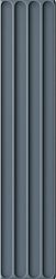 Керамическая плитка DNA tiles Plinto In Blue Matt Синяя Матовая Настенная плитка 10,7x54,2 см