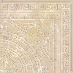 Eurotile Rolex 47 Versace Бежевый Глянцевый Декор 49,5х49,5 см