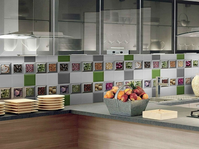 Керамическая плитка Absolut Keramika Cube Kitchen