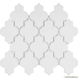 Керамическая плитка Imagine Mosaic KBO-1G Белая Матовая Мозаика из керамики 26х27,5 см