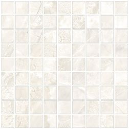 Керамическая плитка Kerranova Canyon K-900 LR m01 S1 White Мозаика 30х30 см