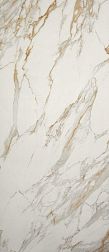 Керамическая плитка Fap Ceramiche Roma Gold Calacatta Oro Brillante Белый Полированный Керамогранит 120х278 см